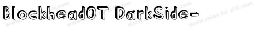 BlockheadOT DarkSide字体转换